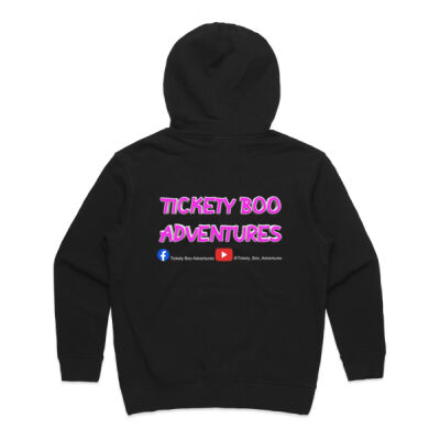 Women's Tickety Boo Adventures Pink Writing Thumbnail